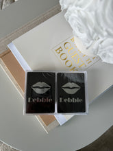 Load image into Gallery viewer, Playing Cards w/Custom Name + Lips