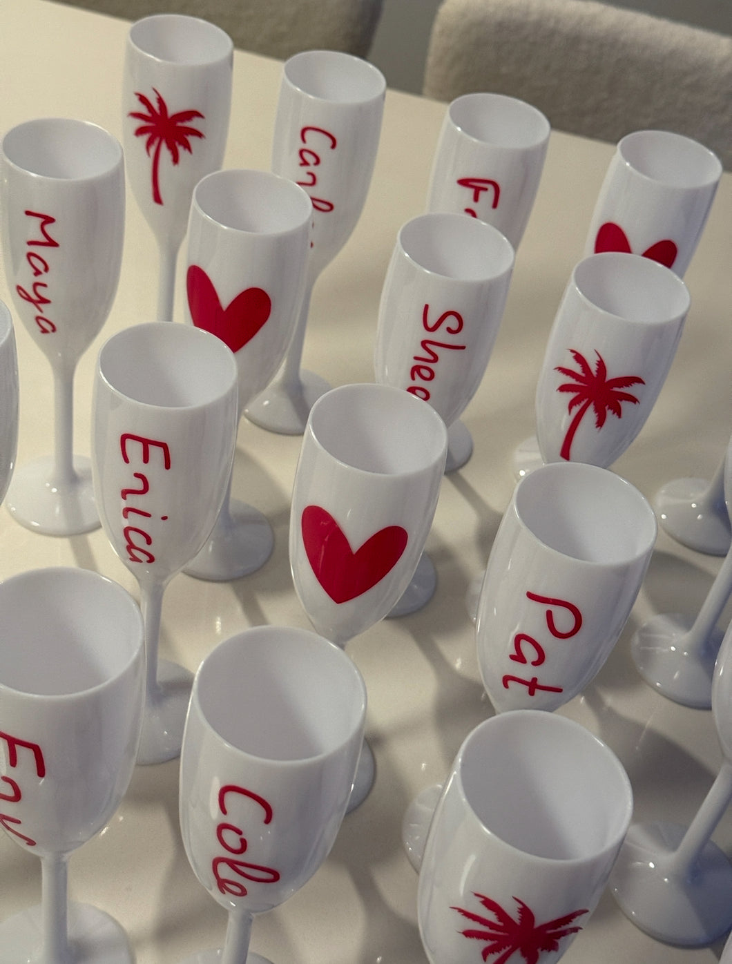 Custom Champagne Flutes