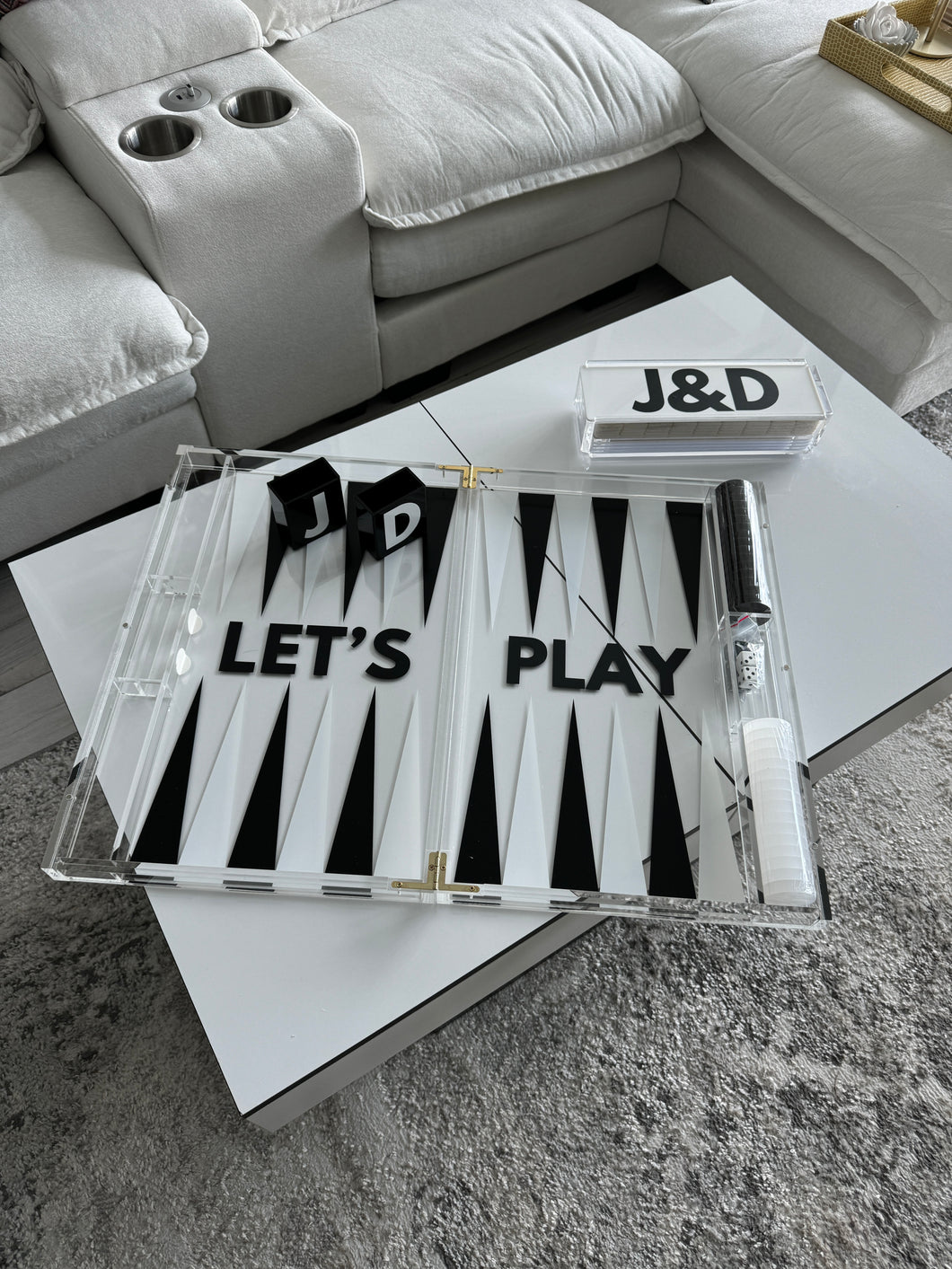 Custom Backgammon Set