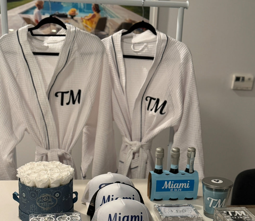 Custom Embroidered Bathrobe