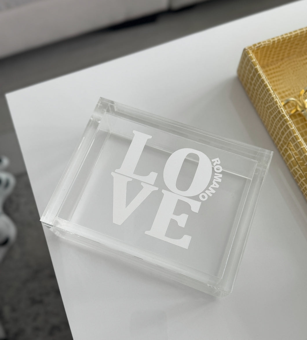 Tizo Lucite Custom Box